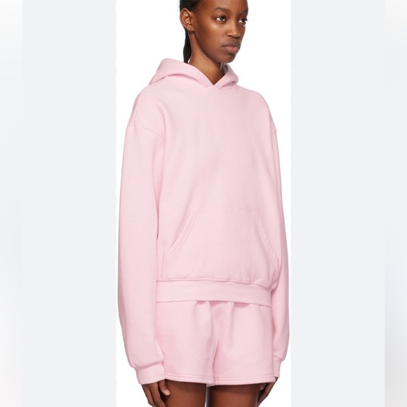 SKIMS Tops - SKIMS Pink Hoodie Sweatshirt. Size S